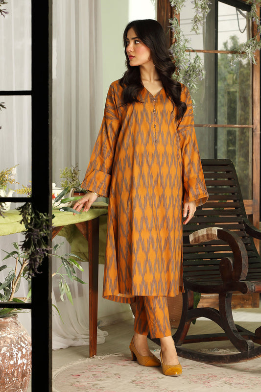 2 Piece Cotton Unstitch Suit - DU0402