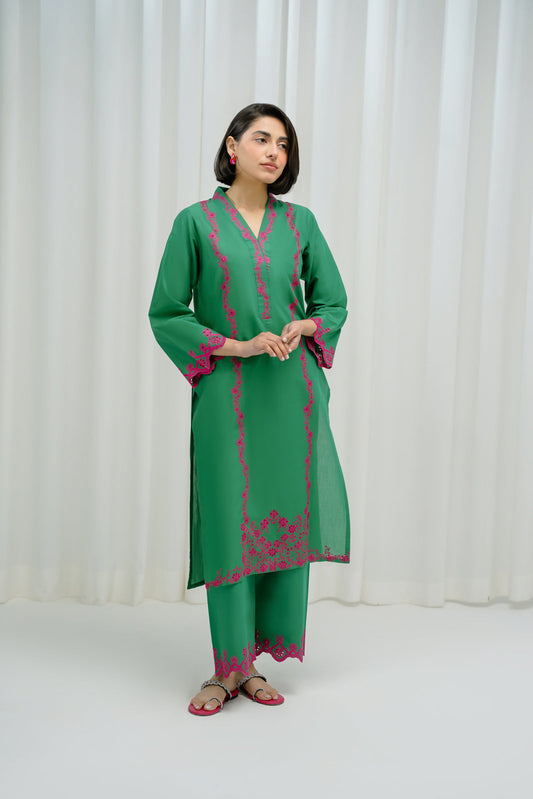 1 Piece Lawn Embroidered Shirt (BA0163)