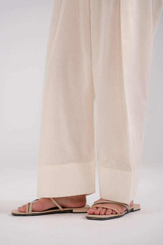 1 Piece Cambric Solid Farshi Shalwar (CA0028)