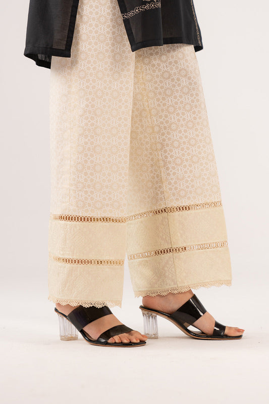1 Piece Printed Cambric Embroidered Culottes (CB0008)