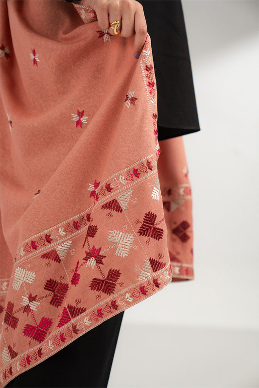 1 Piece Cotton Karandi Embroidered (CH0035)