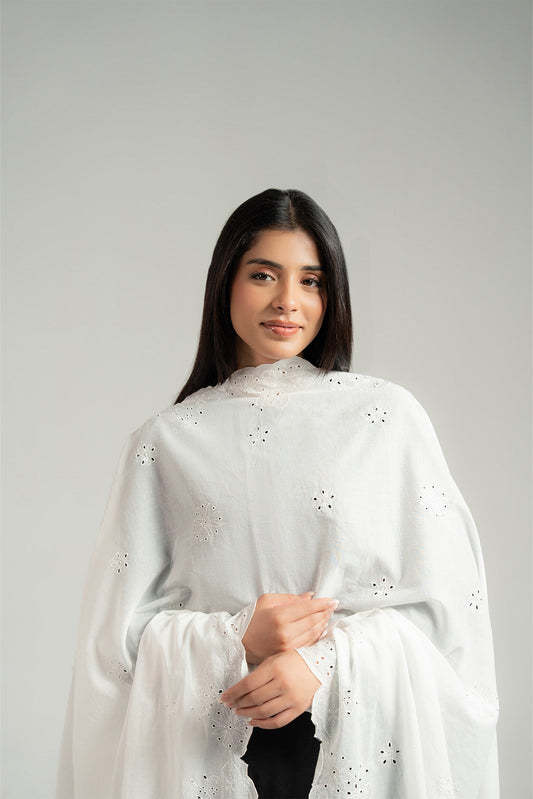 1 Piece Lawn Embroidered Shawl (CH0072)