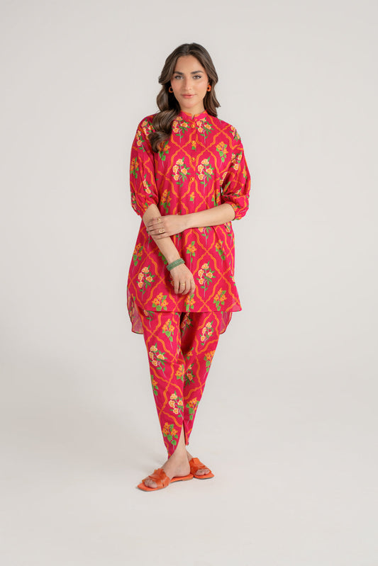 2 Piece Lawn Solid Suit (CP0134)