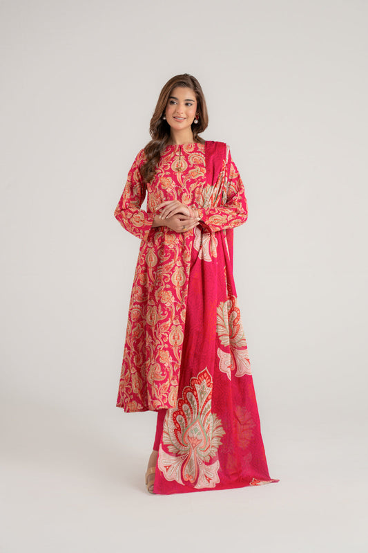 3 Piece Lawn Printed Suit (CP0135)