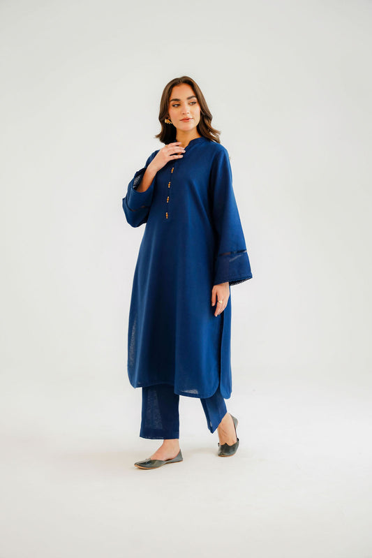 2 Piece Cotton Karandi Embroidered Suit (CP0309)