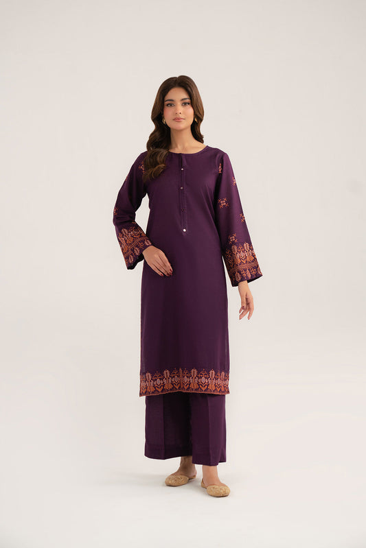 2 Piece Lawn Karandi Embroidered (CP0333)