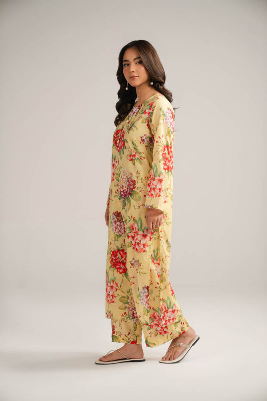 2 Piece Printed Lawn Printed Suit (CP0354)