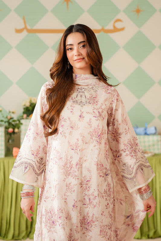 3 Piece Printed Lawn Printed Suit (CP0489)
