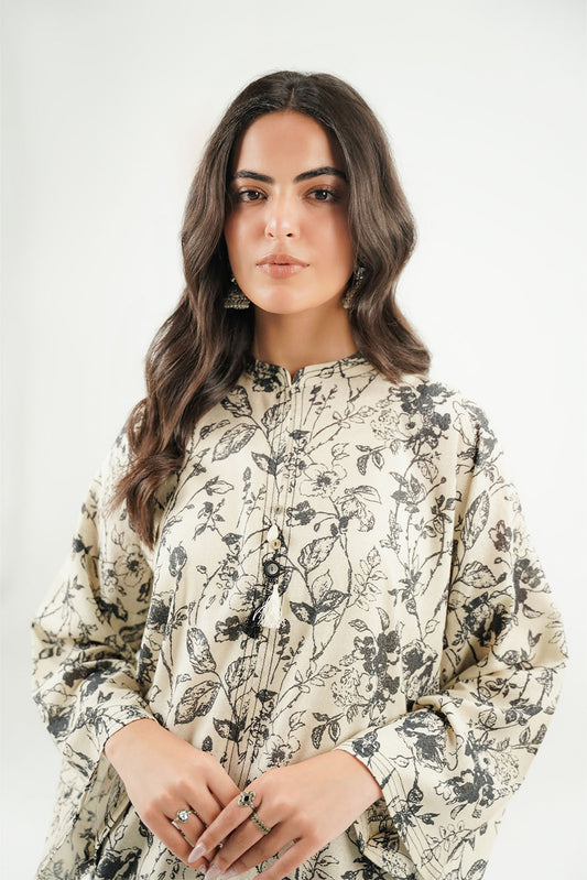 2 Piece Printed Lawn Karandi Printed Suit (CP0535)
