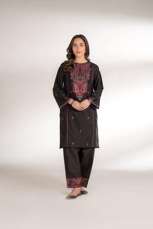 2 Piece Lawn Embroidered Suit (CS0103)