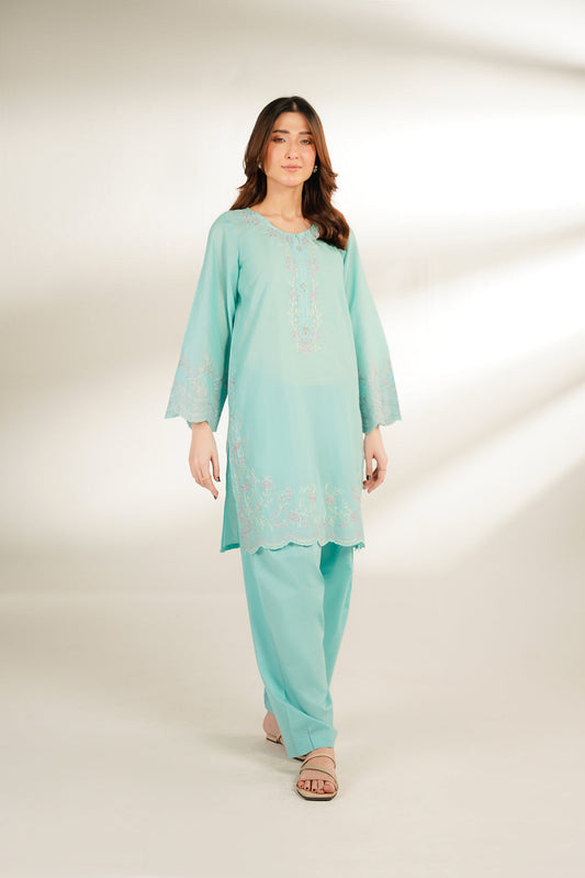 2 Piece Lawn Embroidered Suit (CS0150)