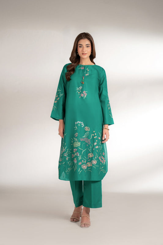 2 Piece Lawn Embroidered Suit (CS0152)