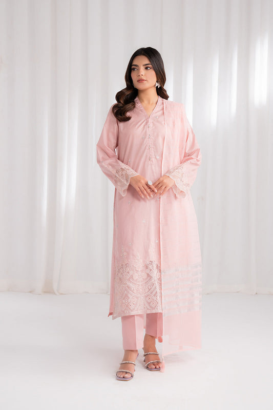 3 Piece Lawn Embroidered Suit (CS0169)