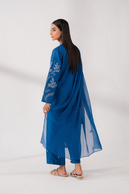 3 Piece Lawn Embroidered Suit (CS0217)