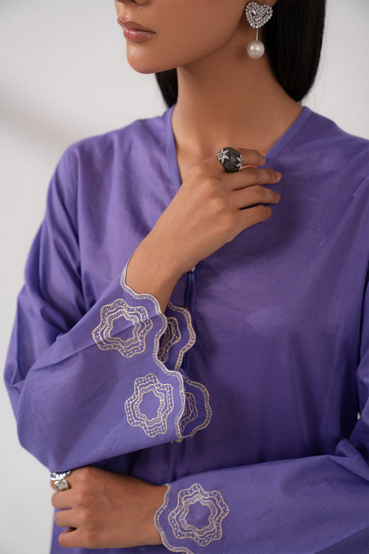 2 Piece Lawn Embroidered Suit (CS0220)