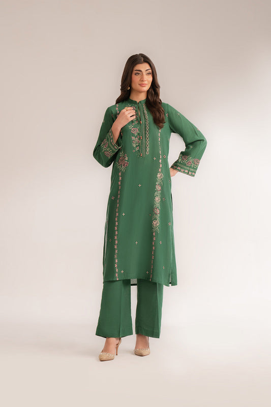 2 Piece Lawn Karandi Embroidered (CS0262)