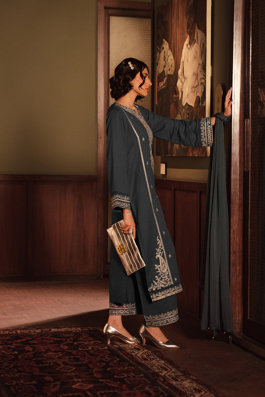 3 Piece Lawn Karandi Embroidered (CS0273)