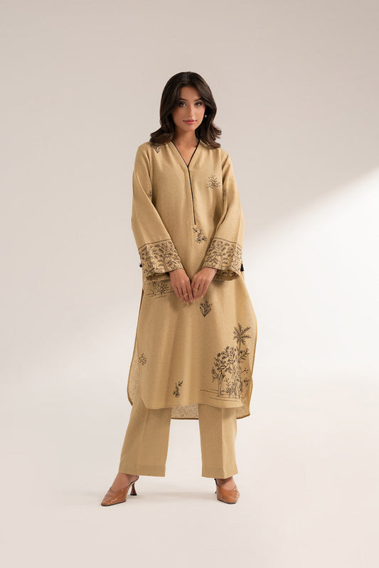 2 Piece Cotton Karandi Embroidered (CS0284)