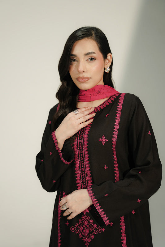 3 Piece Lawn Karandi Embroidered Suit (CS0735)
