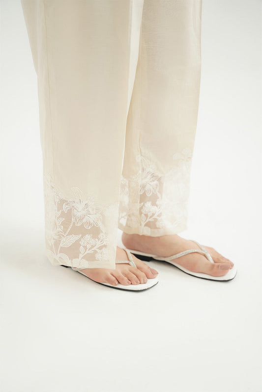 1 Piece Cambric Embroidered Culottes (CB0029)