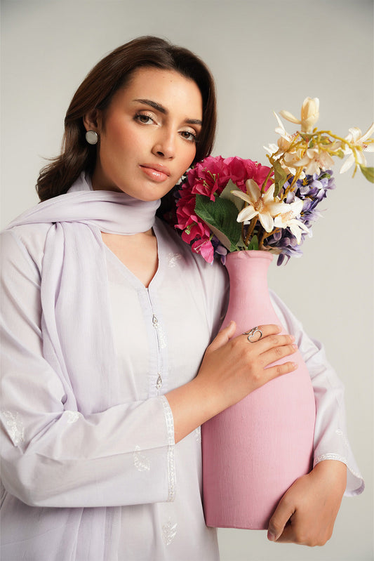 3 Piece Lawn Embroidered Suit (CS0506)