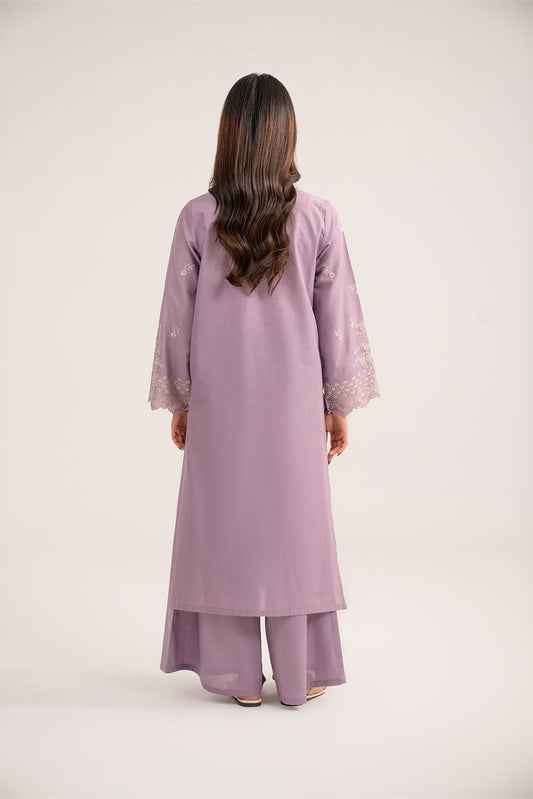 2 Piece Cotton Rip Stop Embroidered Suit (CS0427)