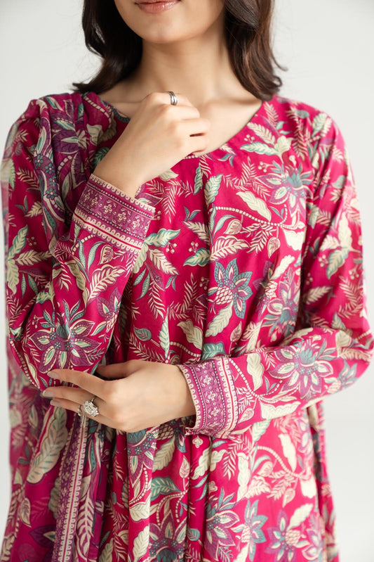 3 Piece Printed Lawn Printed Suit (CP0469)