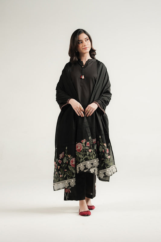 1 Piece Lawn Embroidered Shawl (CH0092)