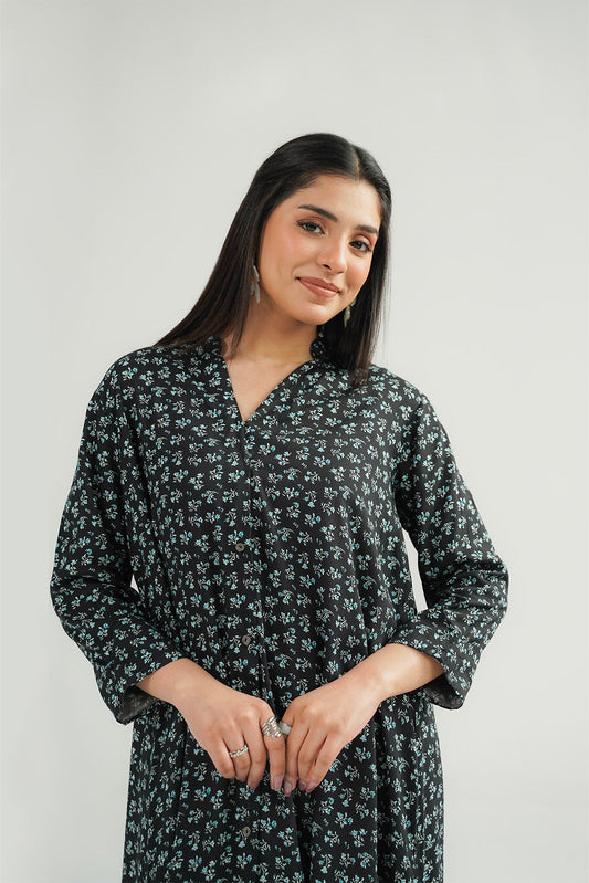 1 Piece Printed Arabic Lawn Printed Dress (CF0186)