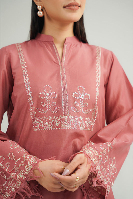 2 Piece Lawn Embroidered Suit (CF0193)