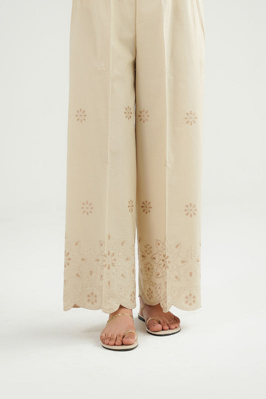 1 Piece Cambric Embroidered Culottes (CB0028)