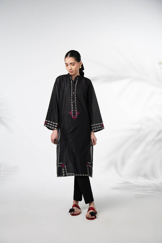 1 Piece Lawn Embroidered Shirt (HB1253)