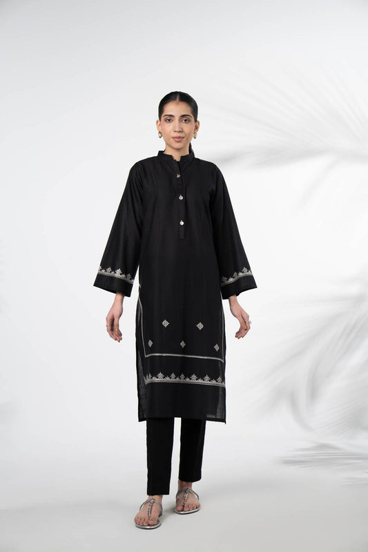 1 Piece Lawn Embroidered Shirt (HB1254)