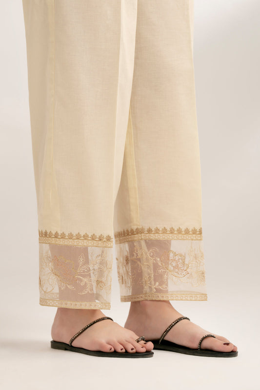 1 Piece Cambric Embroidered Culottes (CB0007)