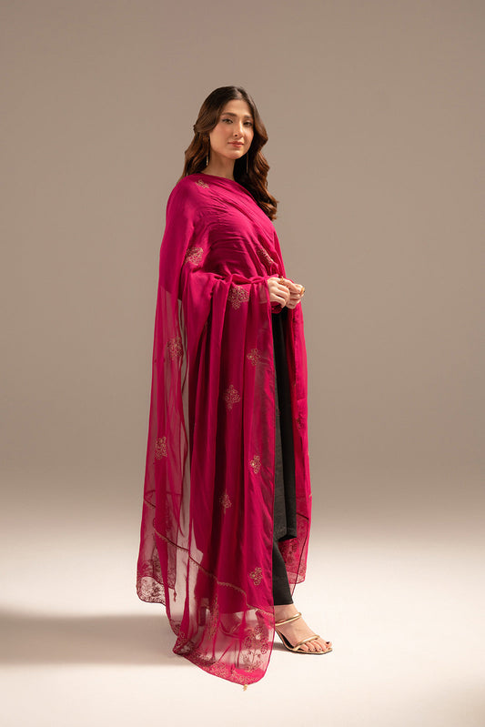 1 Piece Chiffon Embroidered (FD0053)