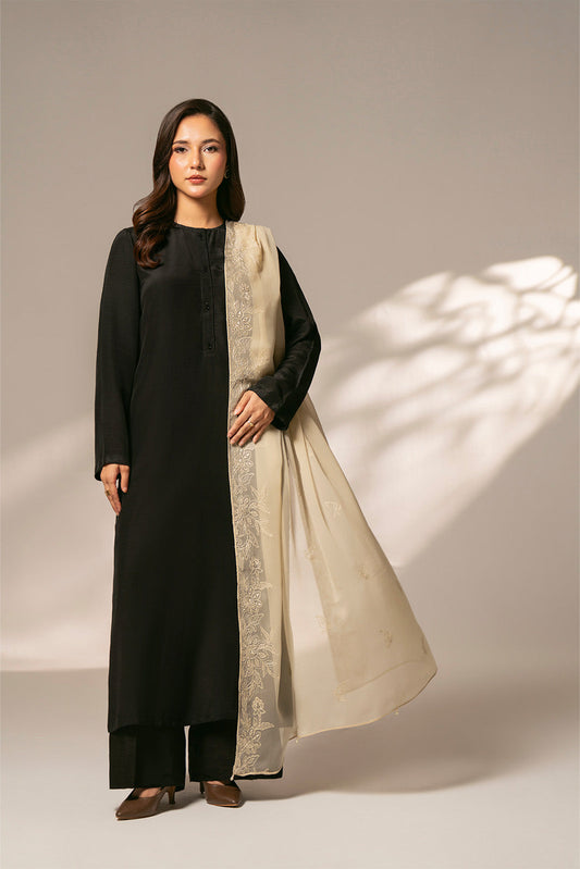 1 Piece Chiffon Embroidered (FD0060)