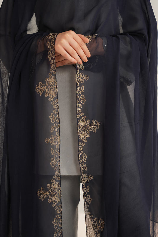 1 Piece Chiffon Embroidered Dupatta (FD0088)