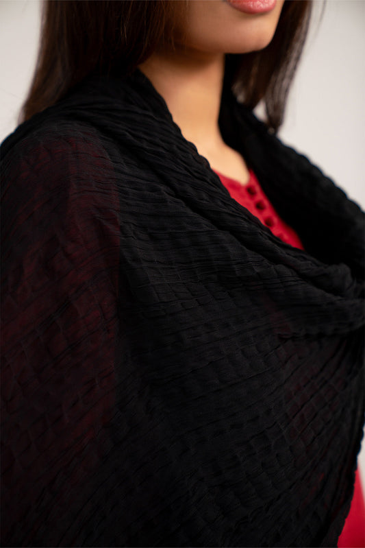 1 Piece Chiffon Solid Dupattas/Stoles (FD0090)