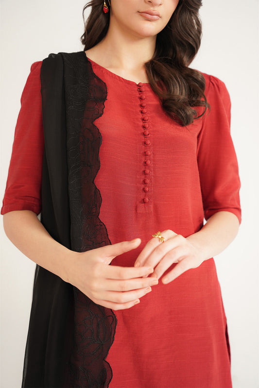 1 Piece Chiffon Solid Dupatta (FD0092)