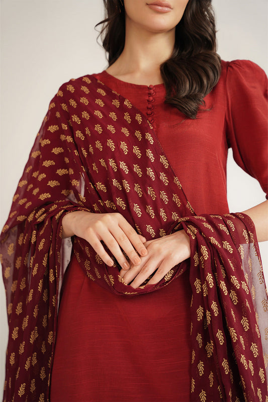 1 Piece Printed Chiffon Printed Dupatta (FD0097)