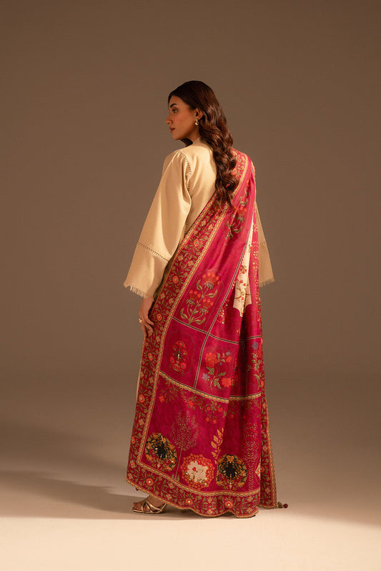 1 Piece Raw Silk Embroidered (FH0020)