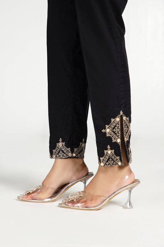 1 Piece Cambric Embroidered Trouser (BB9257)