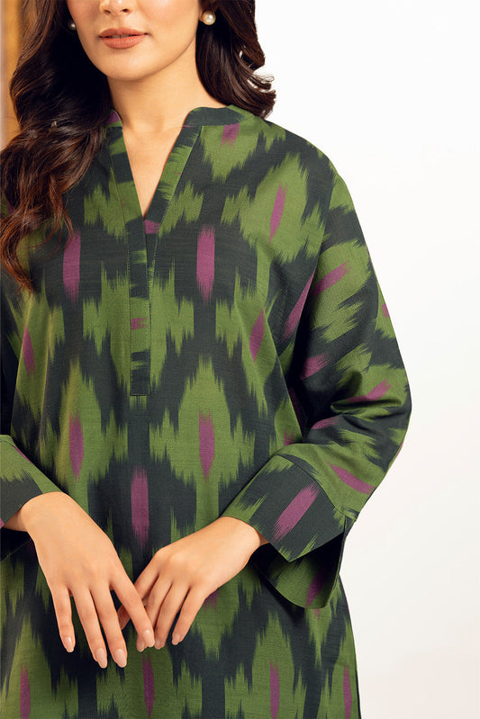2 Piece Slub Khaddar Printed Suit (UC0070)