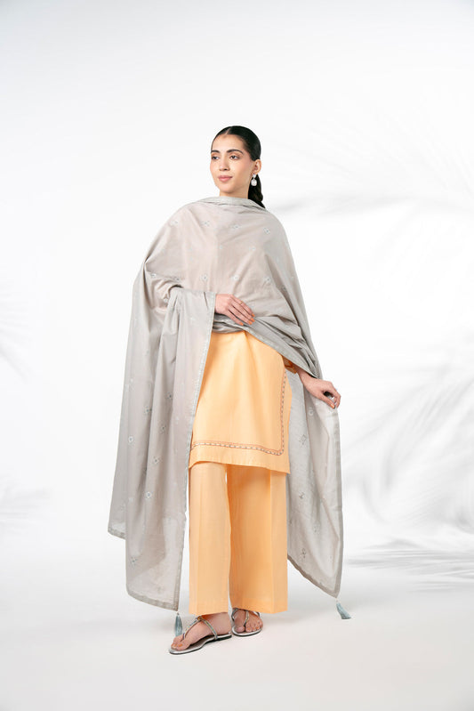 1 Piece Lawn Embroidered Shawl (BS0060)
