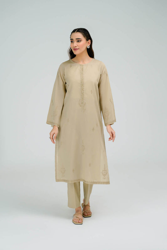 2 Piece Lawn Embroidered Suit (CP0033)
