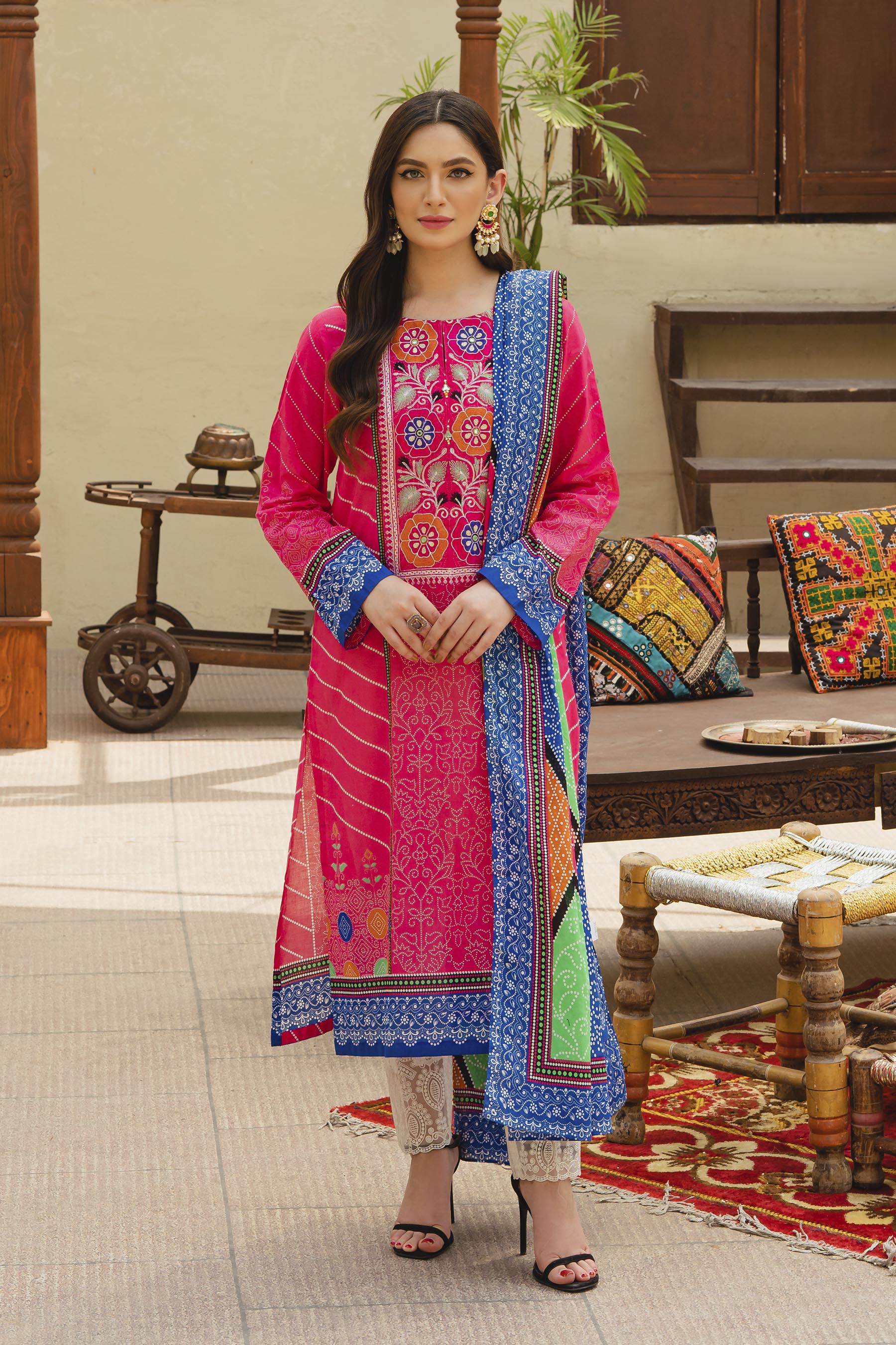 RANGOLI M (PD1110) - Discover Quality & Style: Printed Lawn
